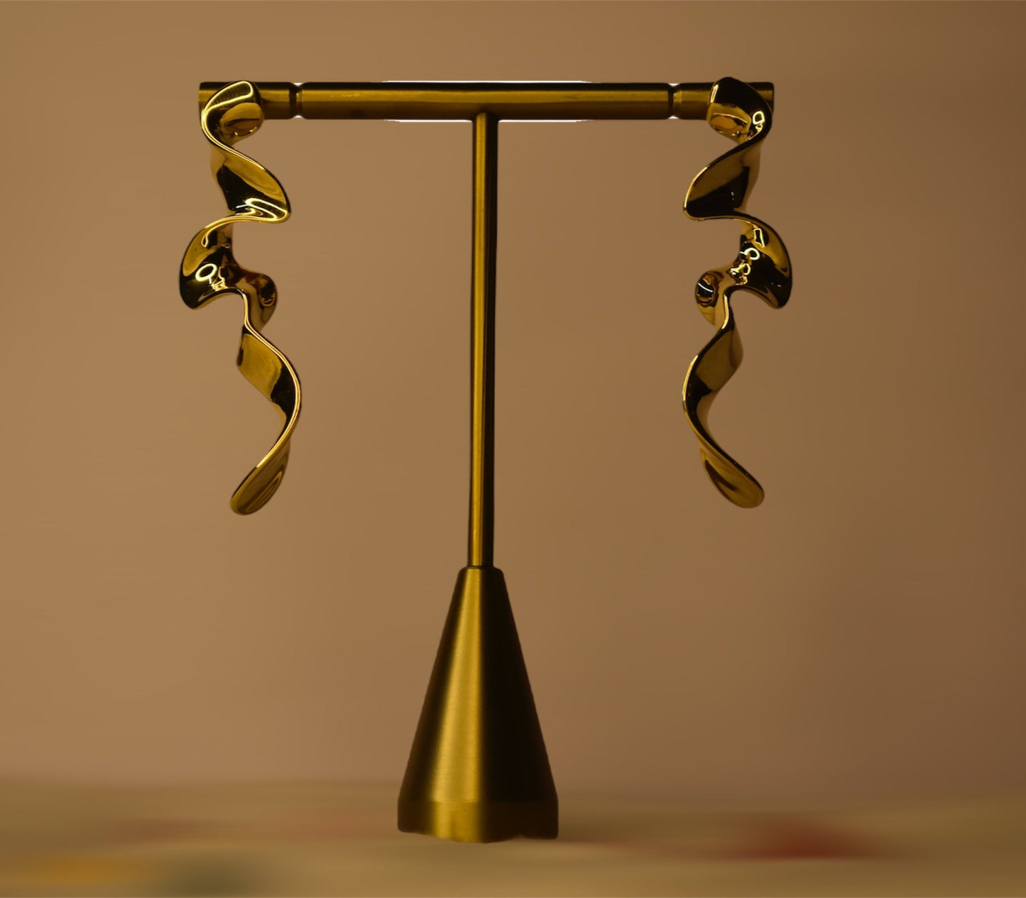 Golden Flow Earrings