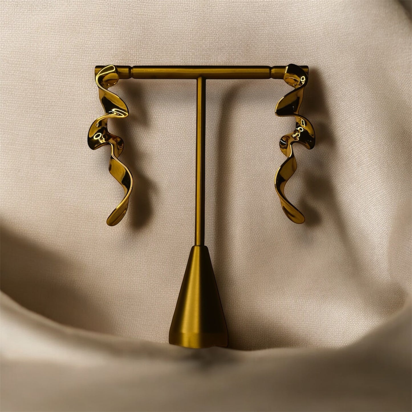 Golden Flow Earrings