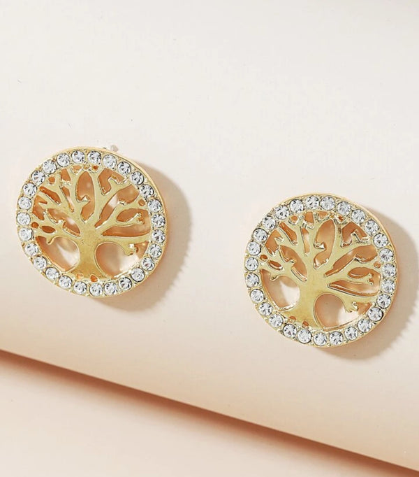 limmering Tree of Life Studs