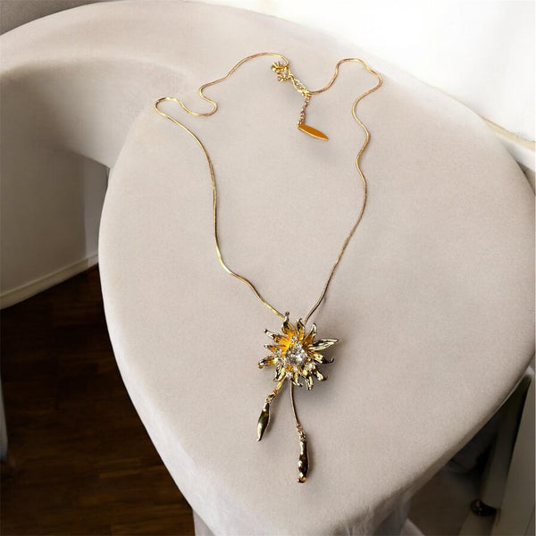 Sunlit Blossom Necklace