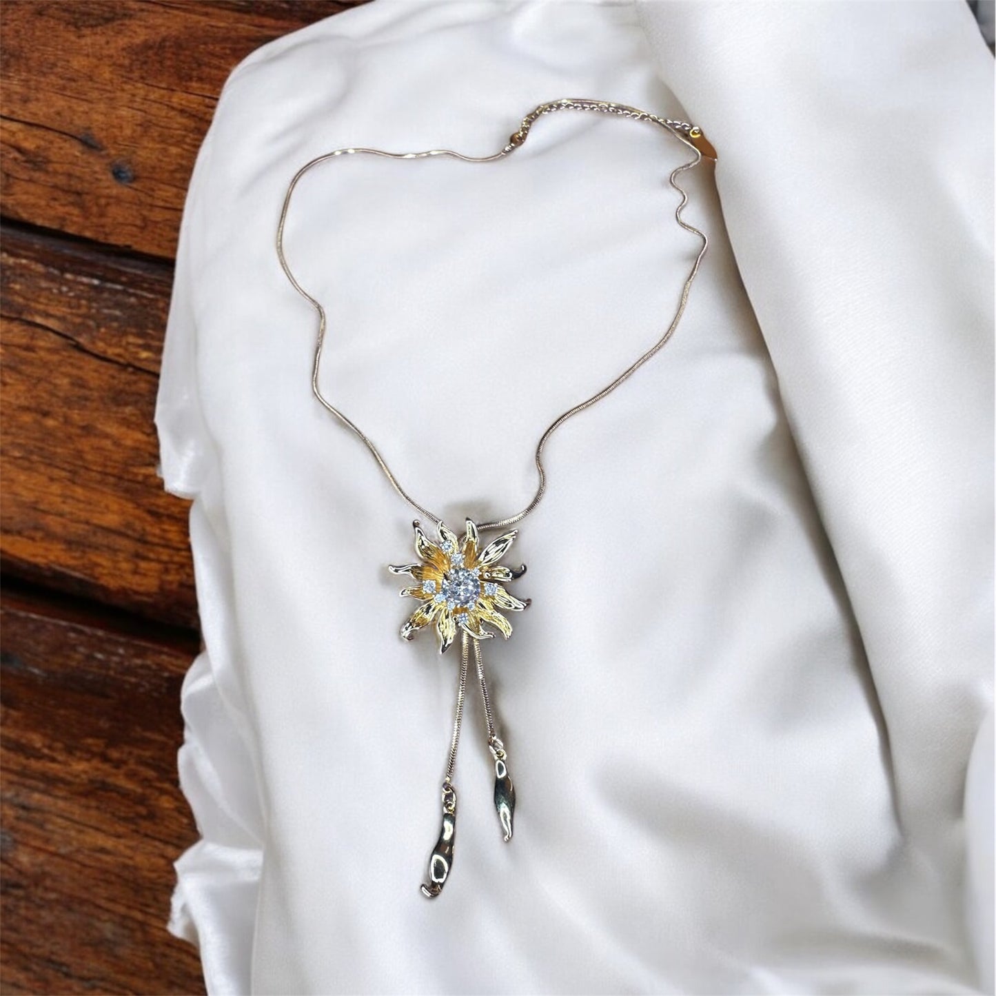 Sunlit Blossom Necklace