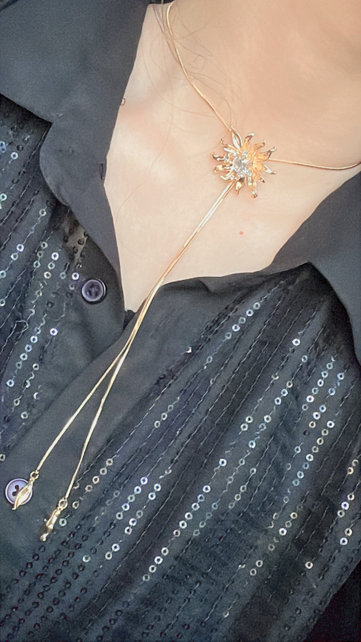 Sunlit Blossom Necklace